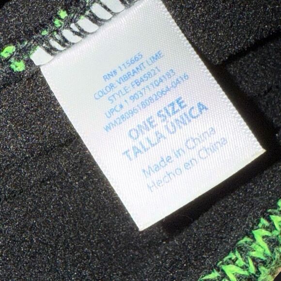 Little Kids Lime/Black Knit Googley Eye Monster Tassle Hat Fleece Lined Ear Flap - Picture 4 of 6